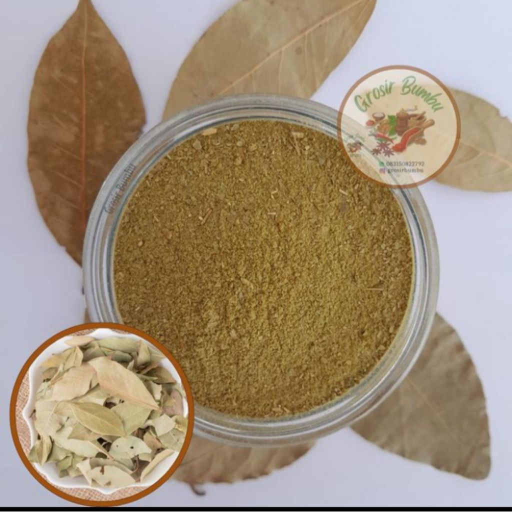 

daun salam bubuk 100gr/bay leaves powder/bayleaves from turkey murni ✅️