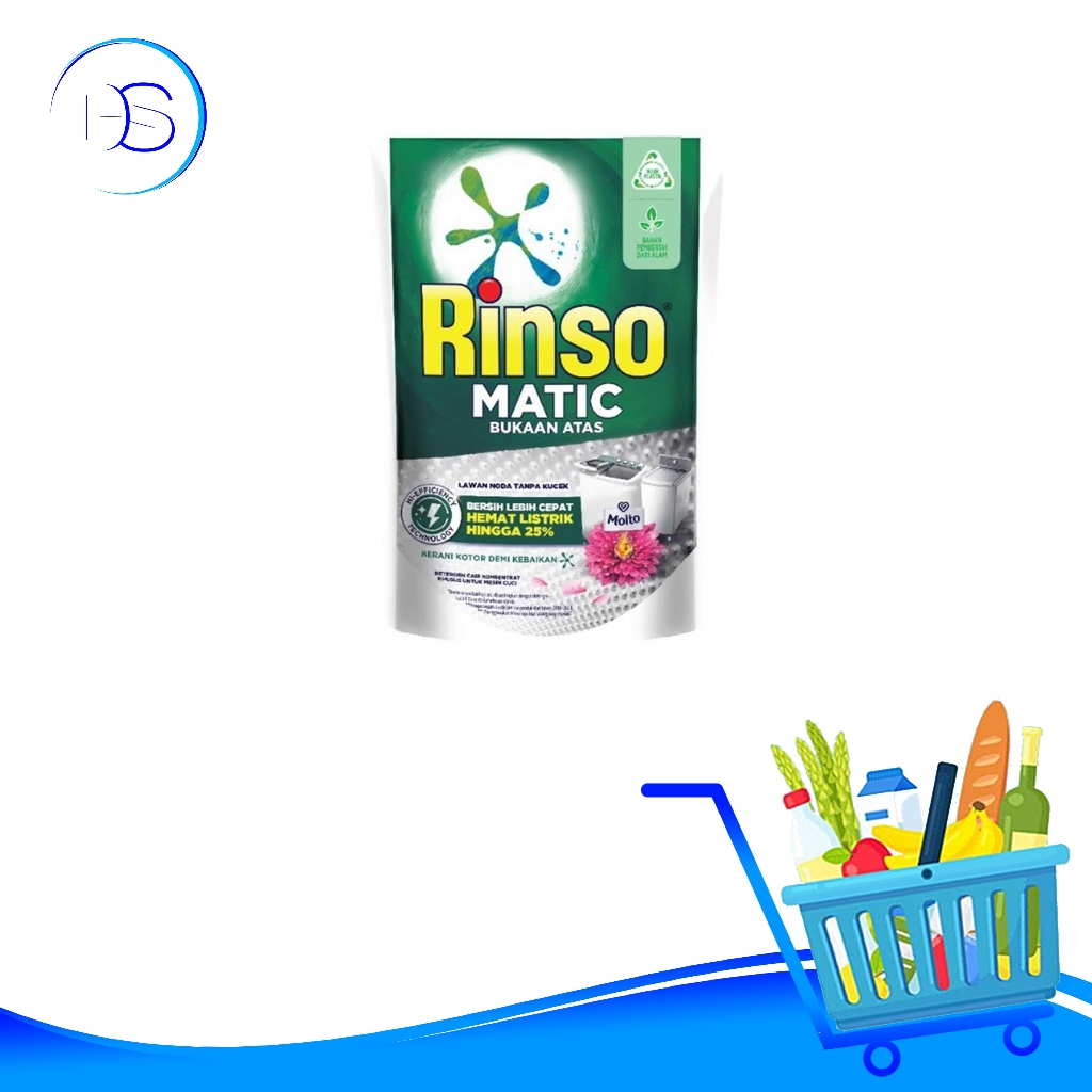 RINSO DETERGEN LIQUID MATIC TOPLOAD 700ML
