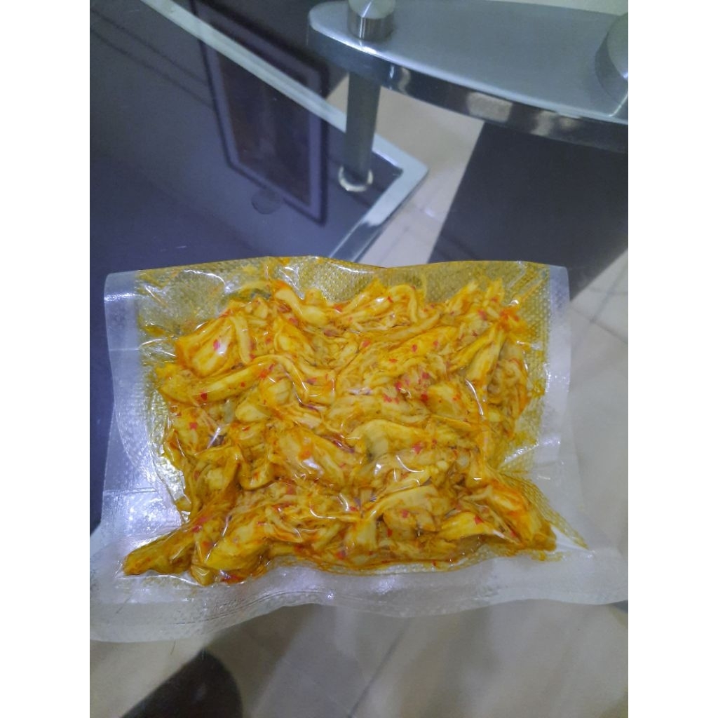 

Dada Ayam Suwir tanpa kulit Bumbu Kuning High Protein Healthy Low Fat