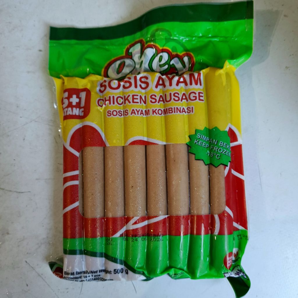 

Okey sosis ayam 500gr