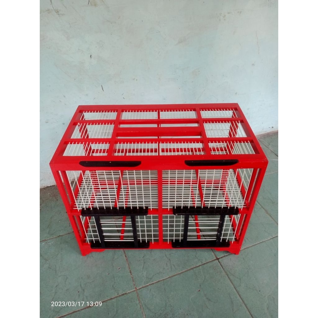 DONGDANG PINTU 4 JERUJI FULL FIBER