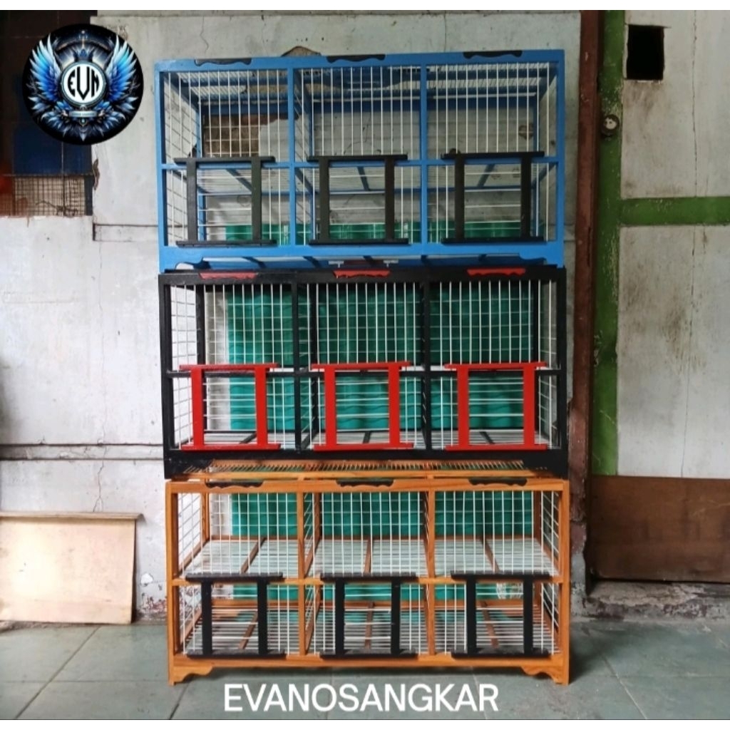 DONGDANG BURUNG MERPATI/BURUNG DARA JERUJI FULL FIBER PINTU 6