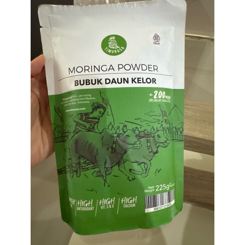 

Bubuk Daun Kelor Moringa Powder 225gr Exp 08 Agustus 2025