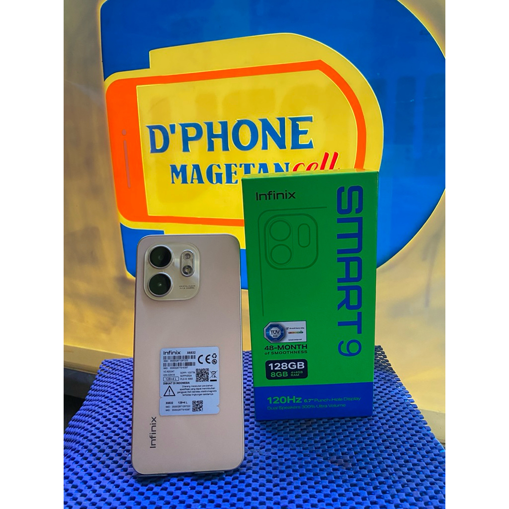 Infinix Smart 9 - RAM 8GB / ROM 128 | Second Fullset Ori Segel