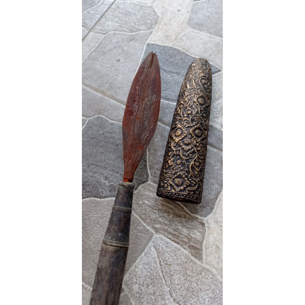 keris kuno gagak ngelak panjang bilah 19 cm