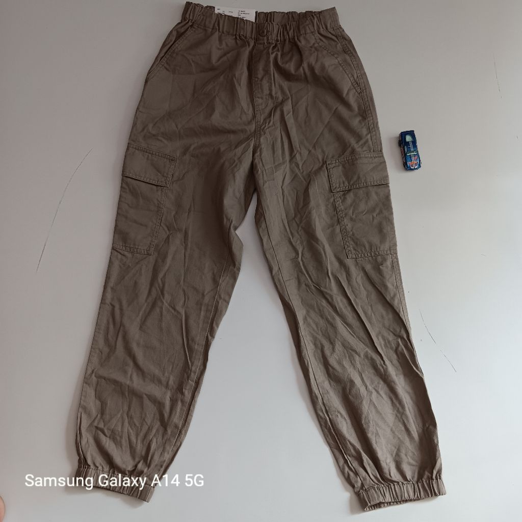 celana jogger cargo uniqlo kids