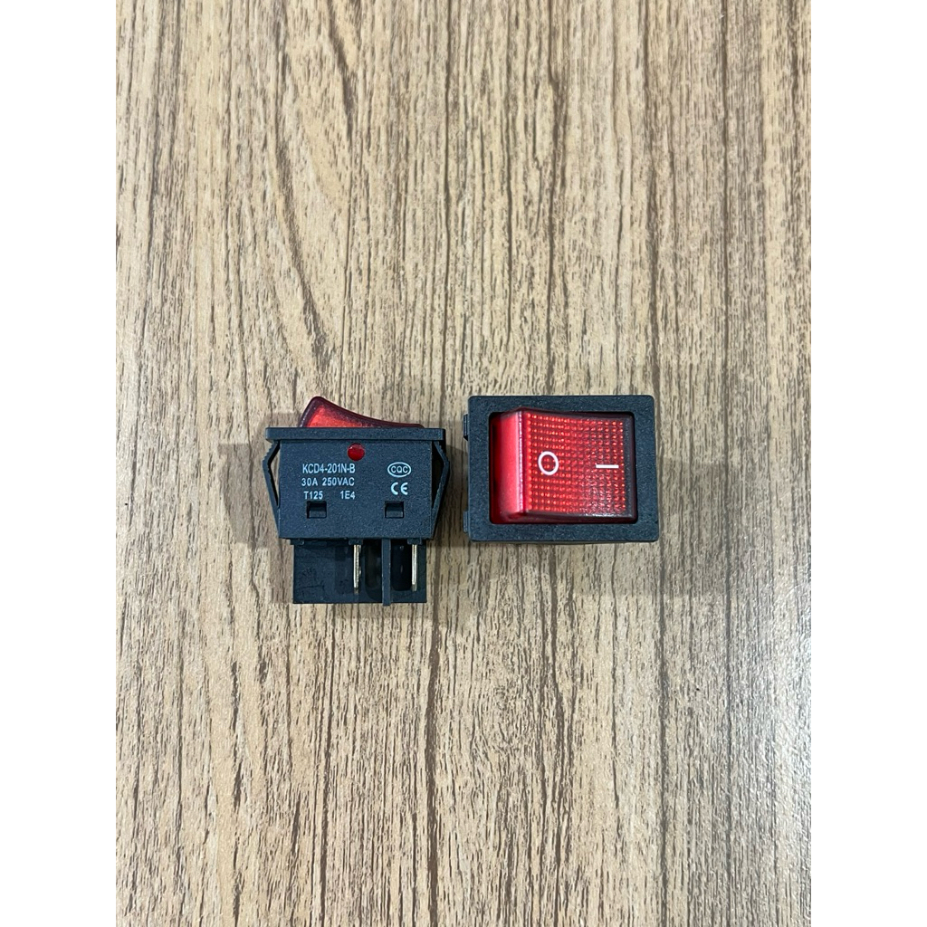 Saklar 4 pin On Off 30A lampu Rocker Switch 4 pin On Off 30A