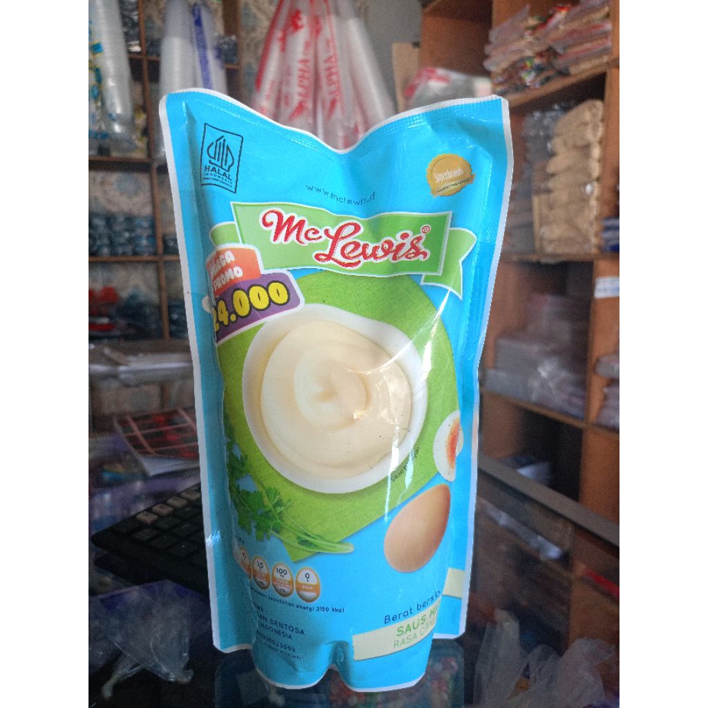 

mayonaise Mc lewis original biru 1kg