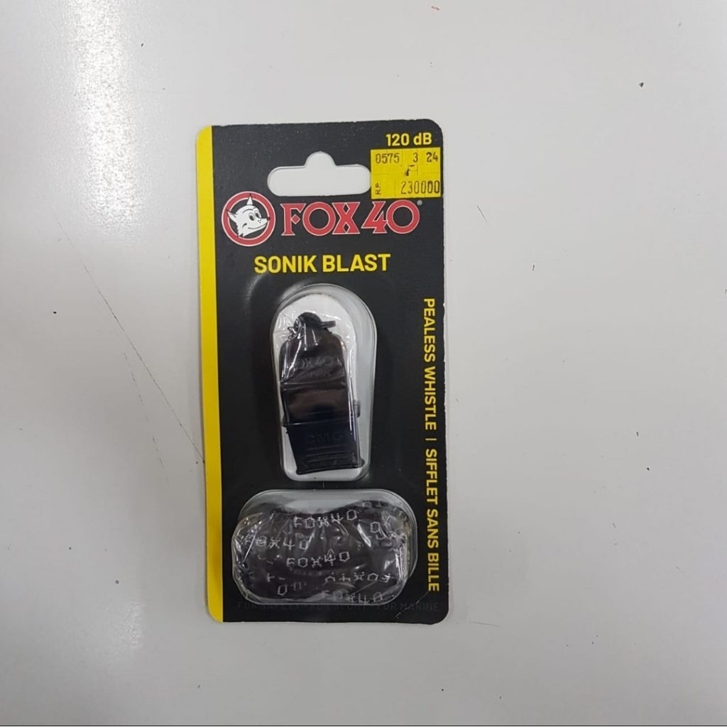 Peluit Fox 40 Sonik Blast Original Periwit Piriwit Whistle Fox40