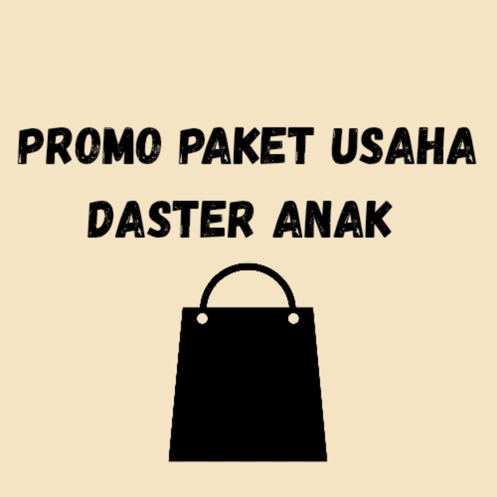 Paket Usaha Daster Anak