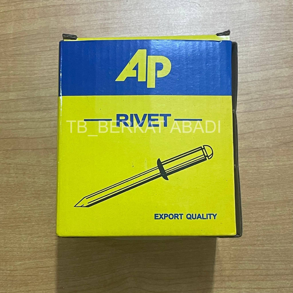 [Per 1 Box] Paku Rivet 550 4mm x 12.7mm / Paku Ripet AP