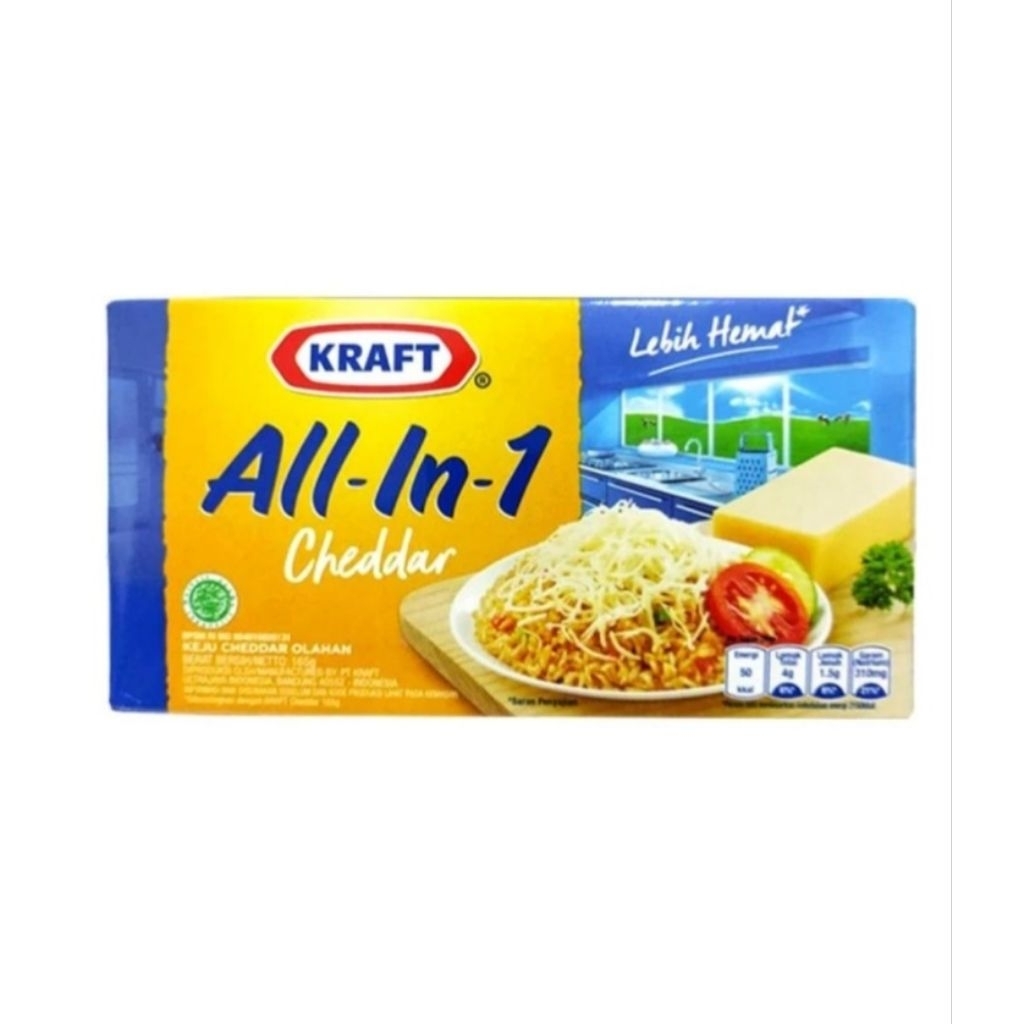 

Kraft All In 1 Cheddar 165 gram