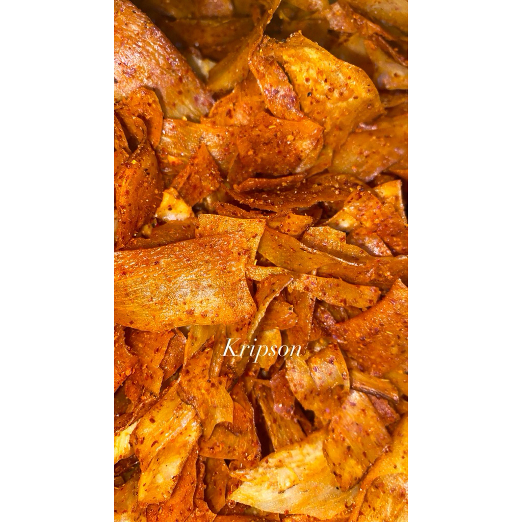 

KRIPSET - KERIPIK SINGKONG PEDAS ASIN GURIH 250grm