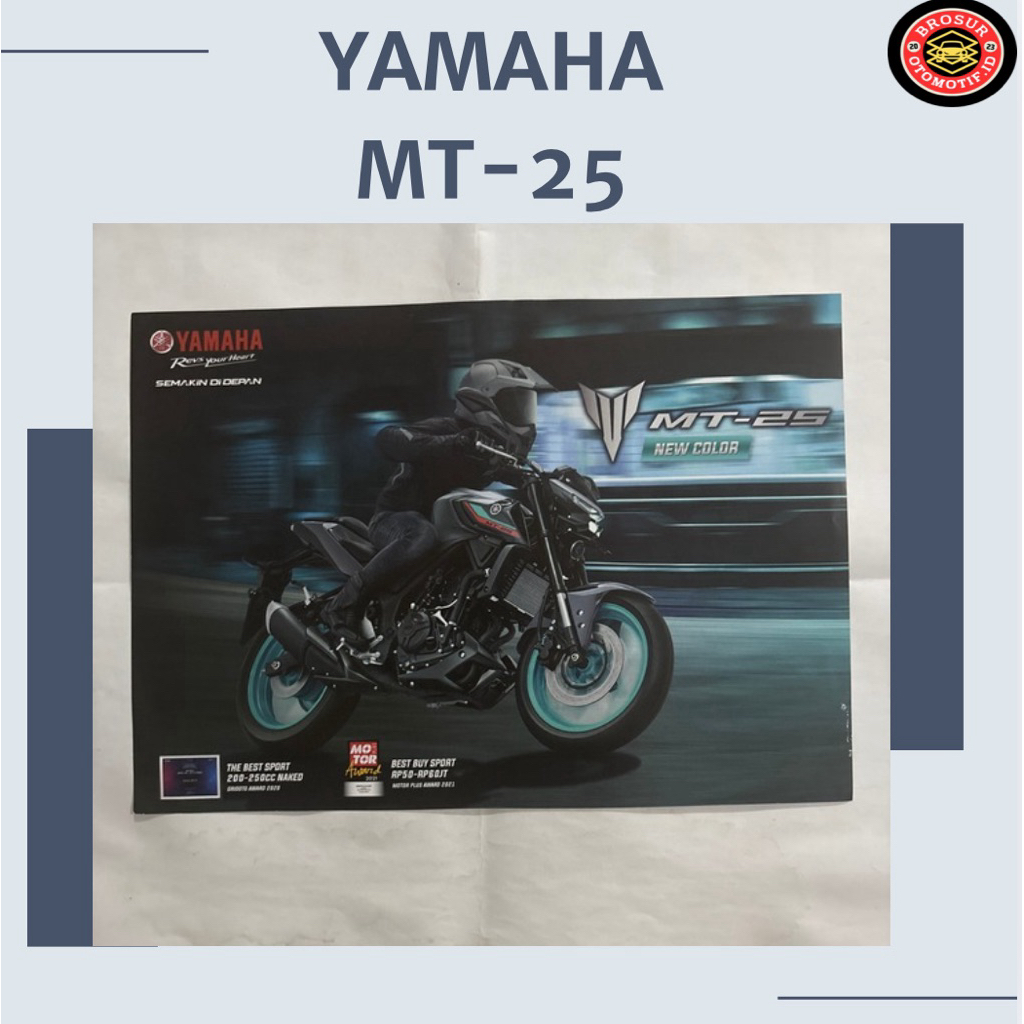 Brosur Yamaha MT-25 ( flyer )