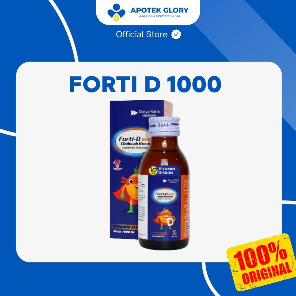 FORTI D SIRUP VITAMIN D3 1000 IU