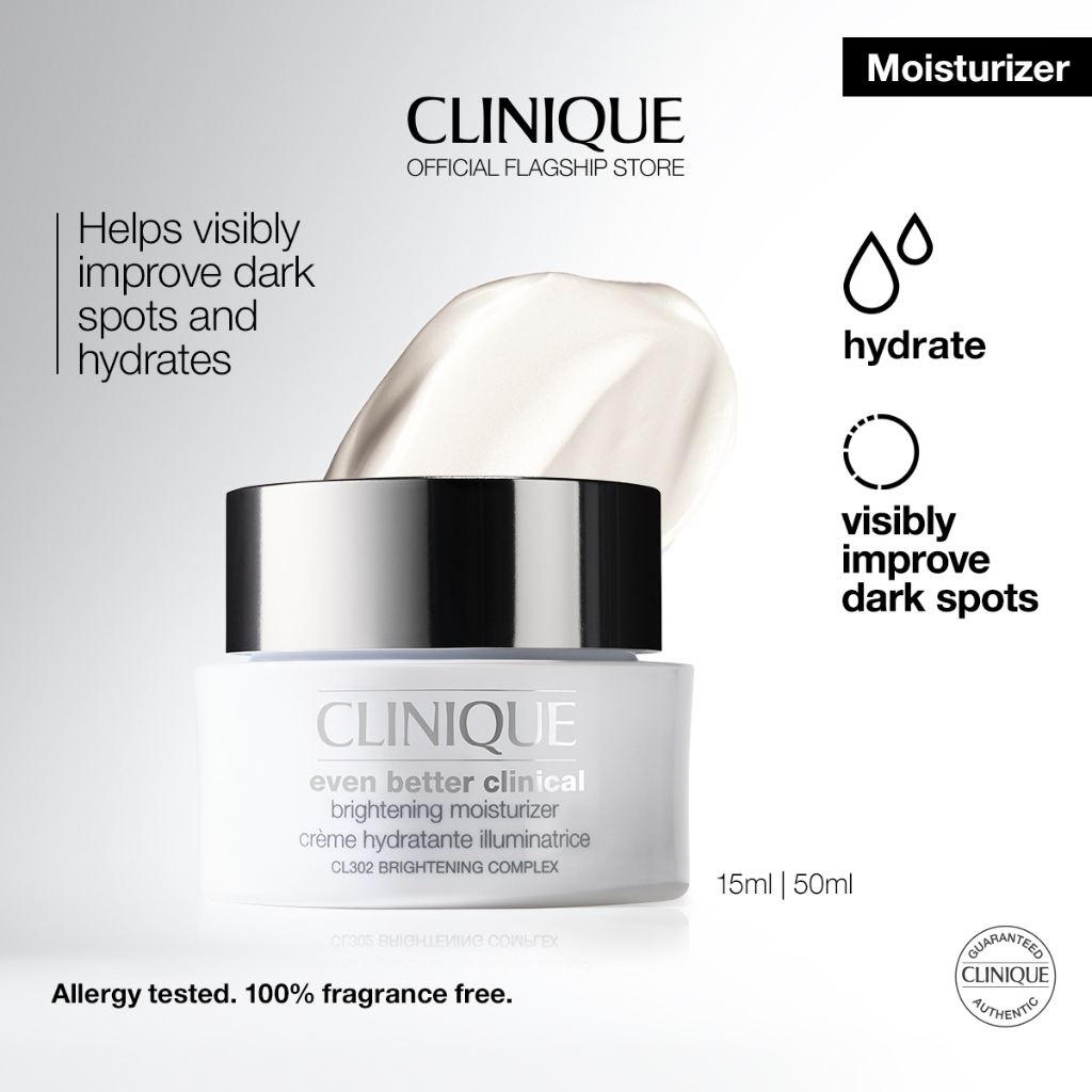 Clinique Official Even Better Clinical Brightening Moisturizer | Moisturizer Mencerahkan Wajah, Mois