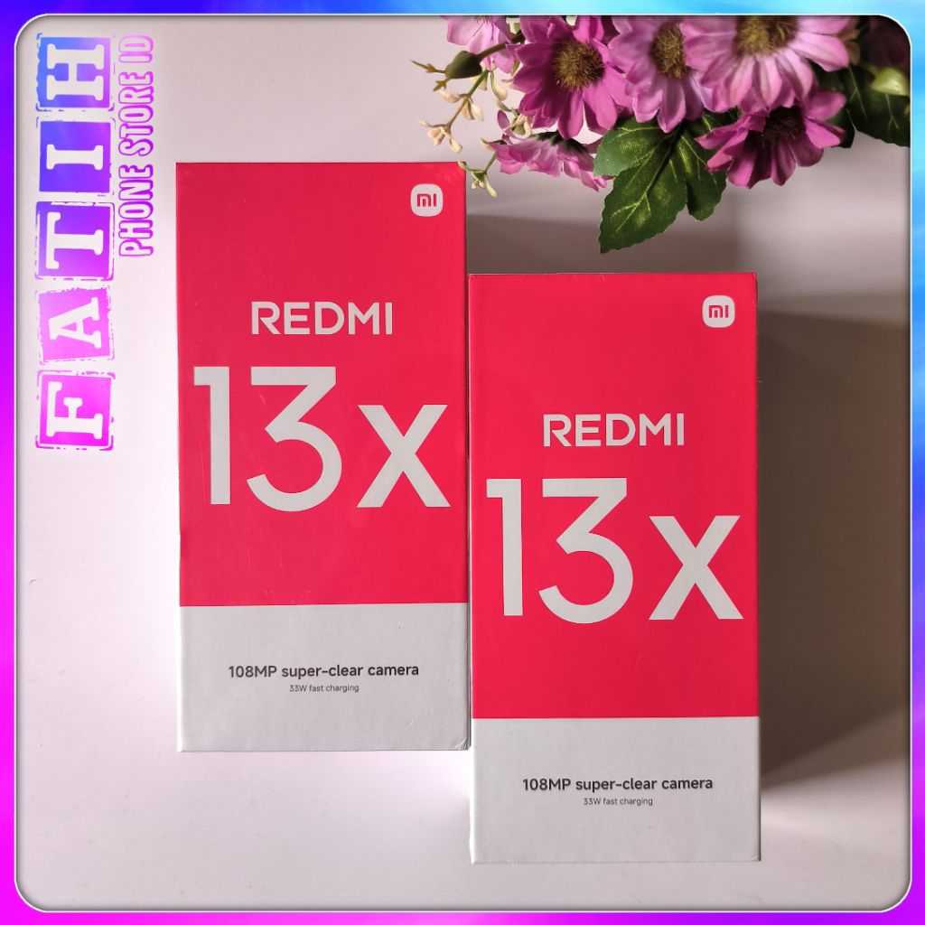 Redmi 13x 8/256 Baru Segel Garansi Resmi