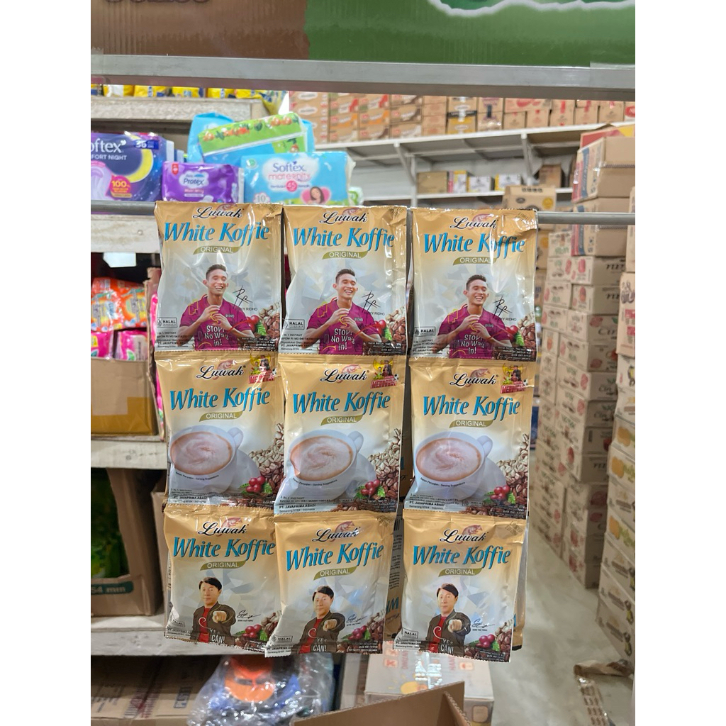 

luwak white koffie original limited edition 3in1 instan bpom