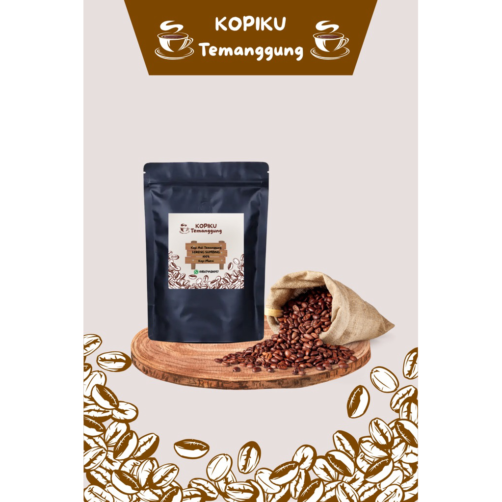 

Kopi Bubuk Robusta Temanggung 500 Gram