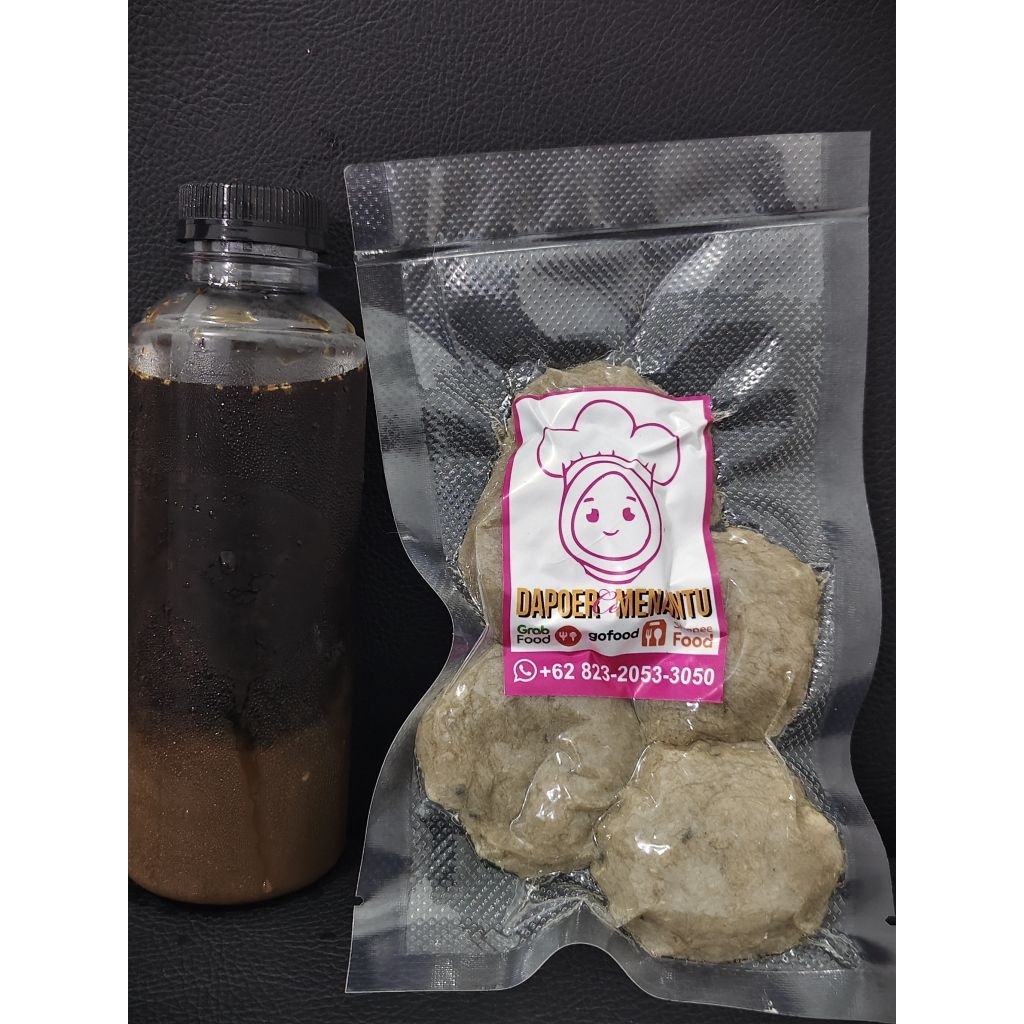 

Pempek kulit ikan Palembang asli isi 5