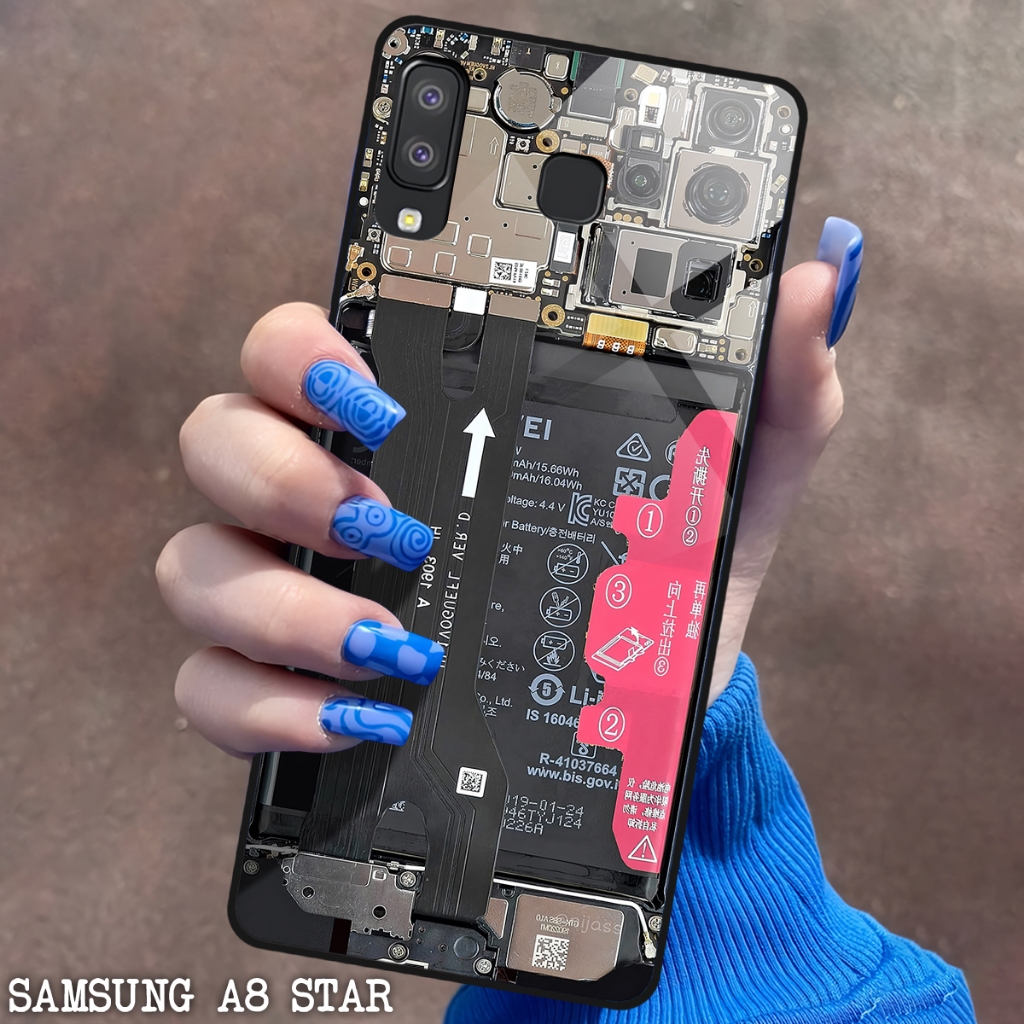 Case Samsung A8 star - Casing Hp Samsung - Kondom Hp Silikon - Mika Samsung Case Murah Cod