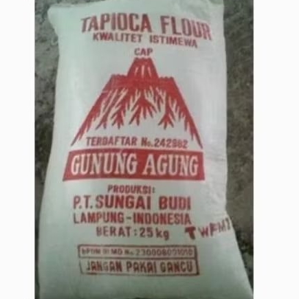 

Tapioka Gunung Agung repack 1 kg tepung sagu