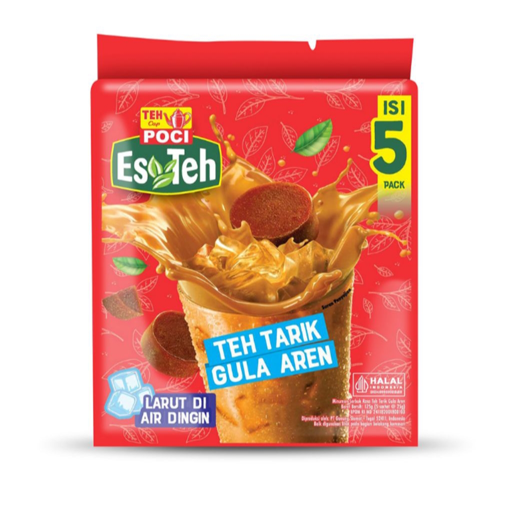 

Es Teh Poci Tarik Instan Gula Aren 125 g