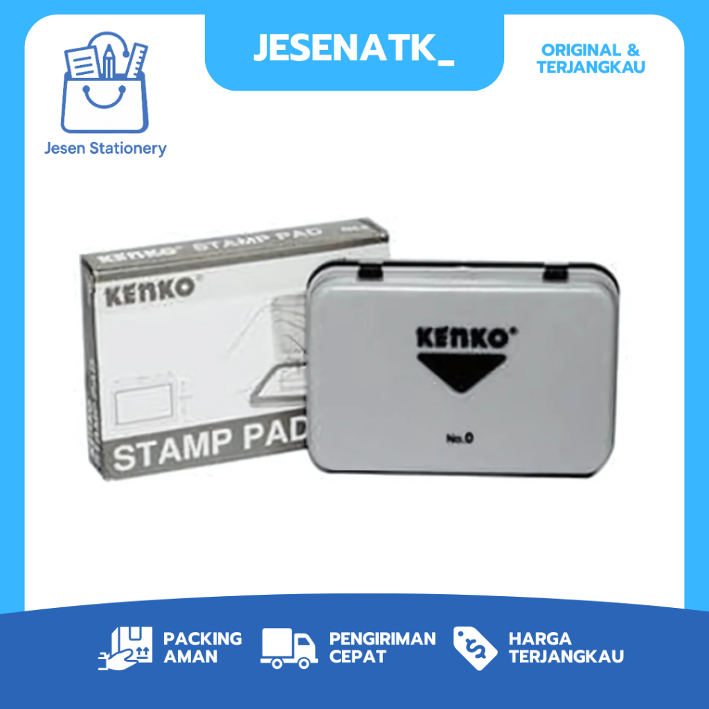 

Bak Stempel Kenko No. 0: Ink Pad Kecil, Tinta Pekat, Praktis & Awet!