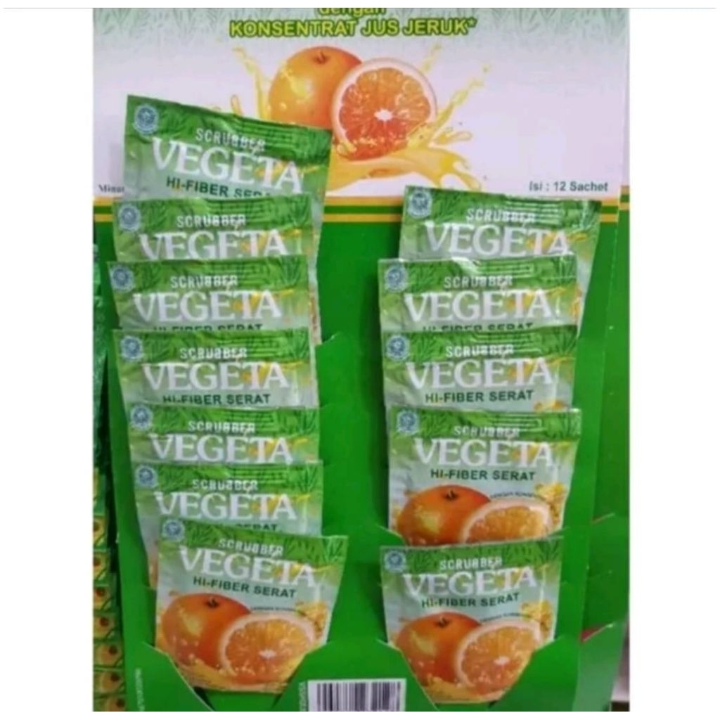 

Vegeta herbal 1sachet | rasa jeruk scruber melancarkan bab