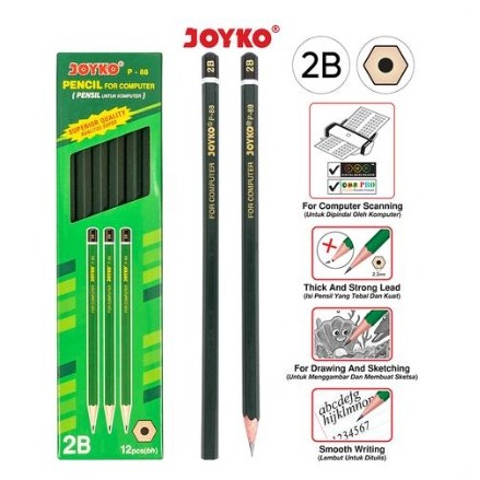 

Pensil 2 B Joyko P88.