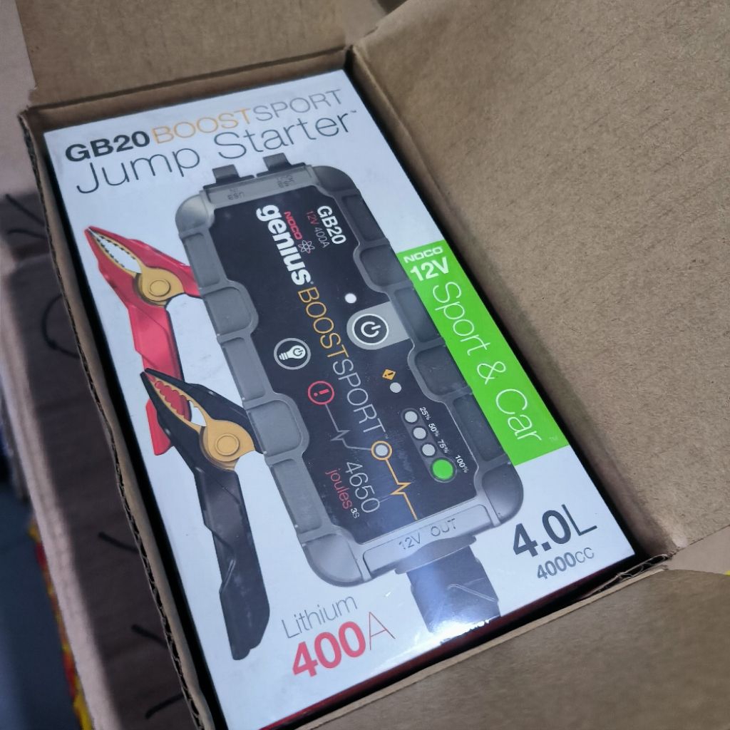 Jumper aki power bank aki - Noco GB20