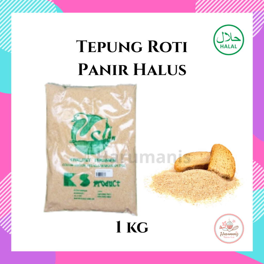 

Tepung Roti Panir Halus 1kg