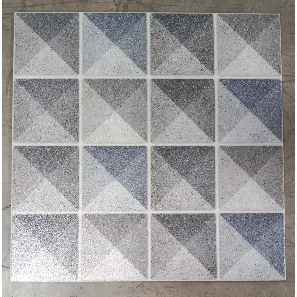Keramik Lantai Ukuran 50x50 Luxor Grey Keramik Lantai Matte Doff
