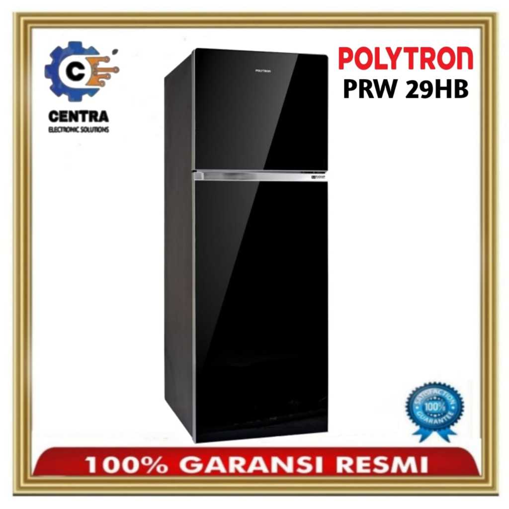 Kulkas 2 Pintu Polytron PRW-29HB Kapasitas 230L