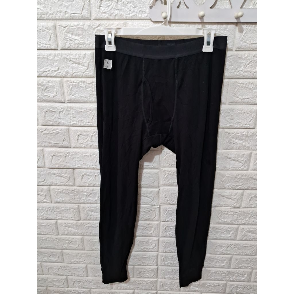 L1 legging cowok uniqlo heattech ultrawarm