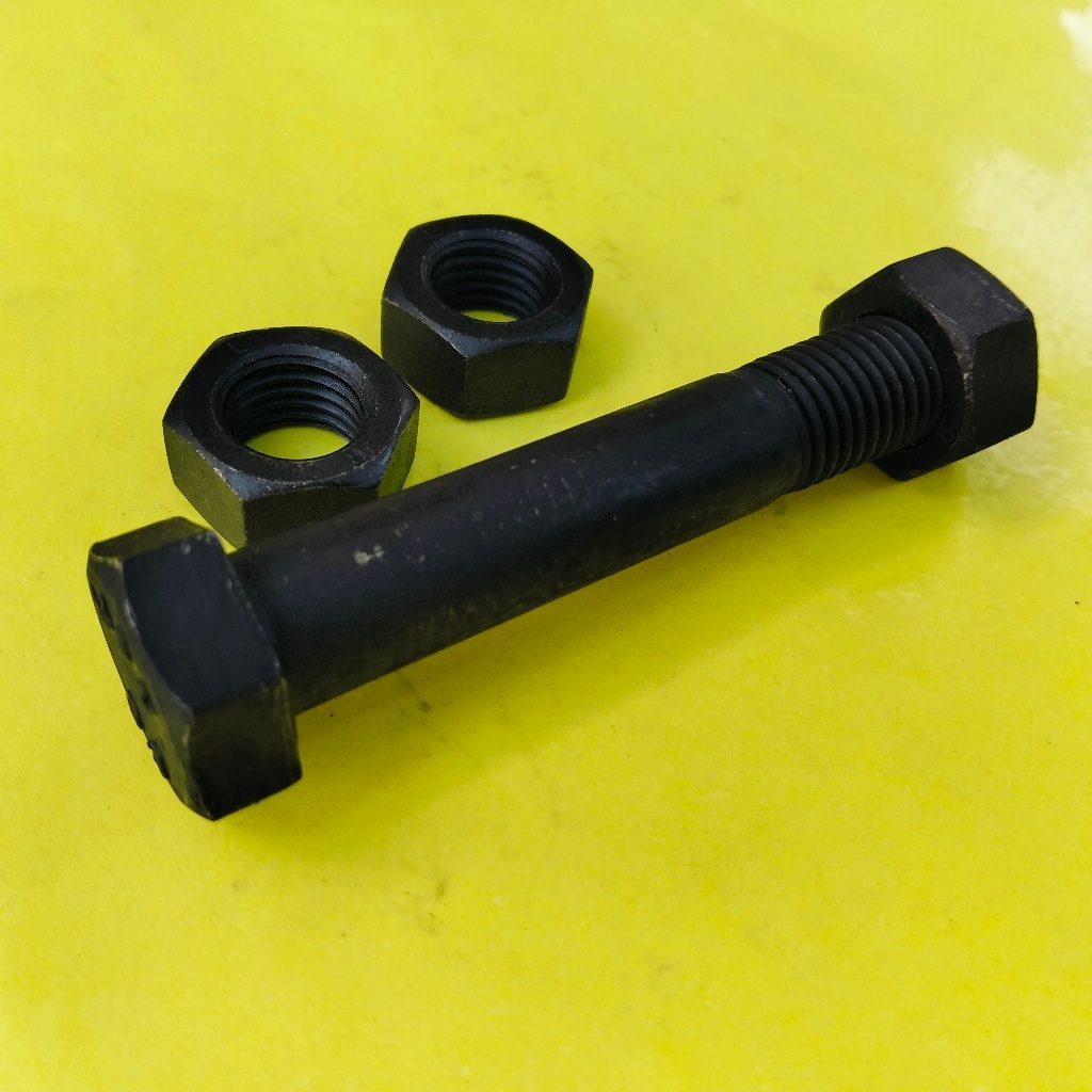 BAUT BAJA HTB 8.8 M24 X 120 HALF DRAT / BAUT 36 KUNCI 36 / BAUD HALF DRAT 36 / BAUT BAJA M24 X 120 H