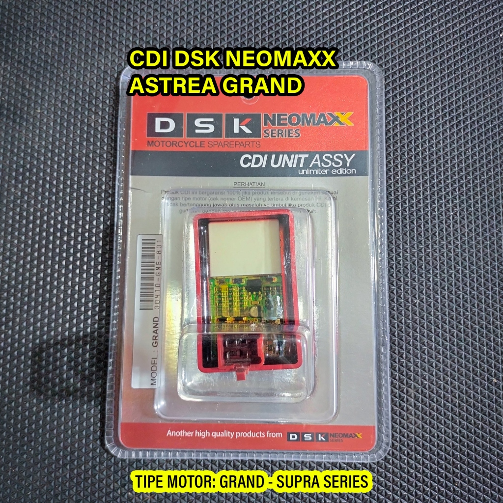 CDI RACING HONDA GRAND ASTREA PRIMA SUPRA WIN REVO LEGENDA - DSK NEOMAXX