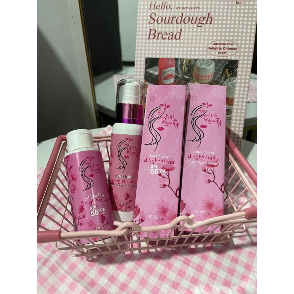 Body lotion Night pink beauty