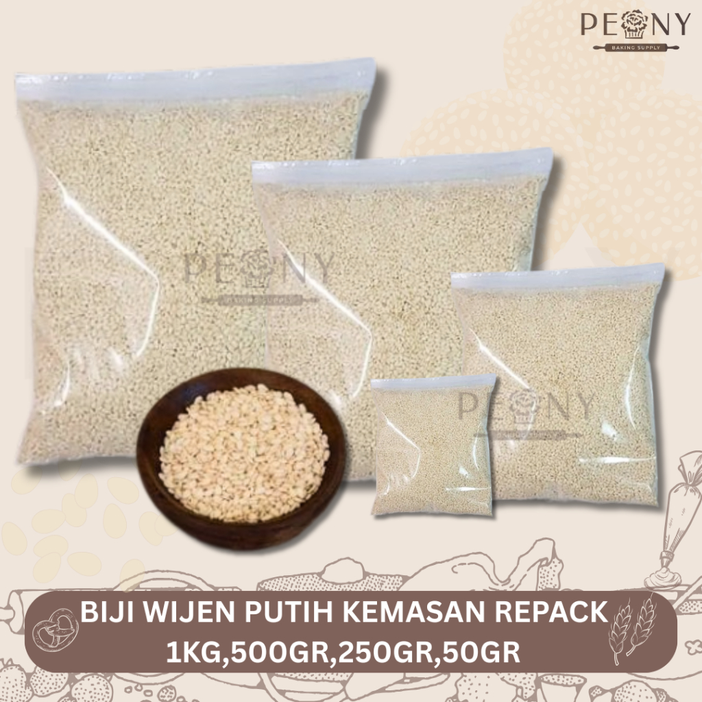 

BIJI WIJEN PUTIH 1KG, 500 GR, 250 GR