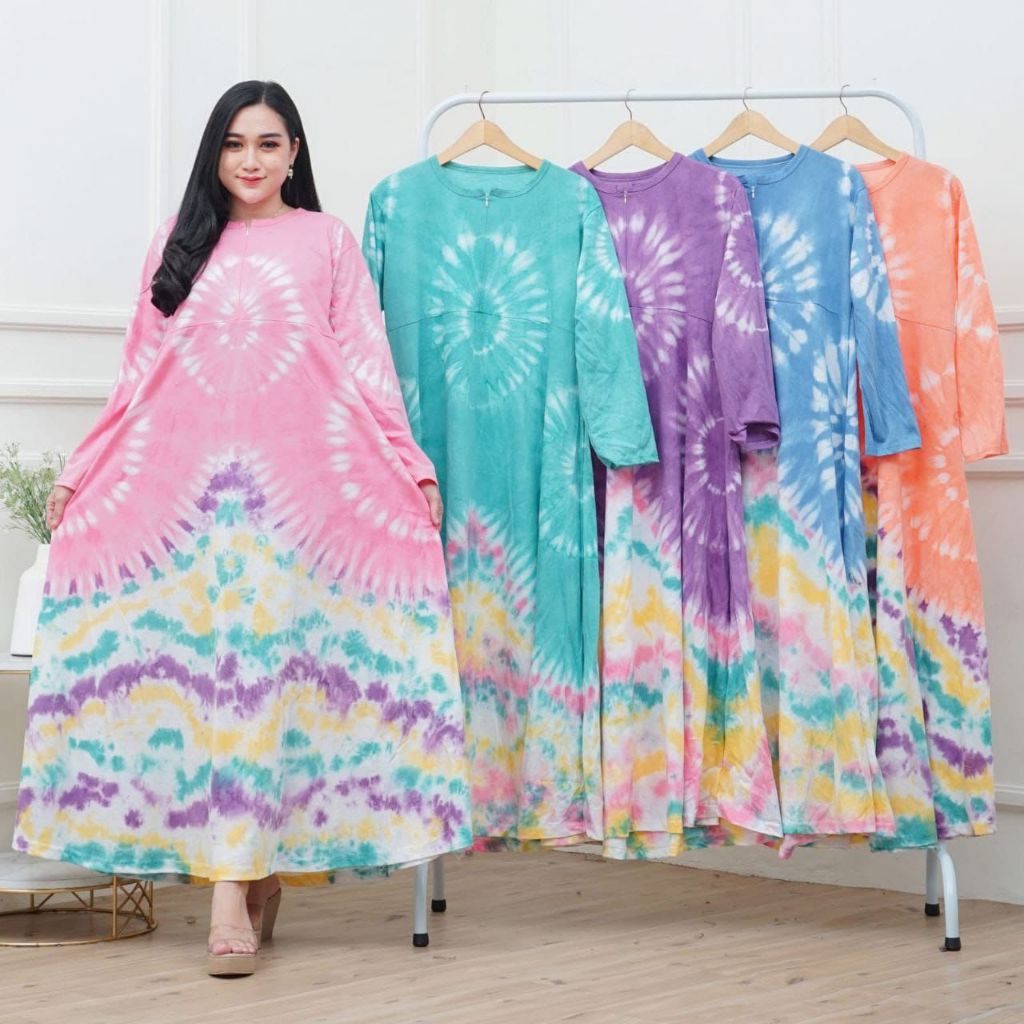 DASTER MODEL GAMIS BUSUI BUMIL LD115 BAHAN KAOS COMBED PREMIUM