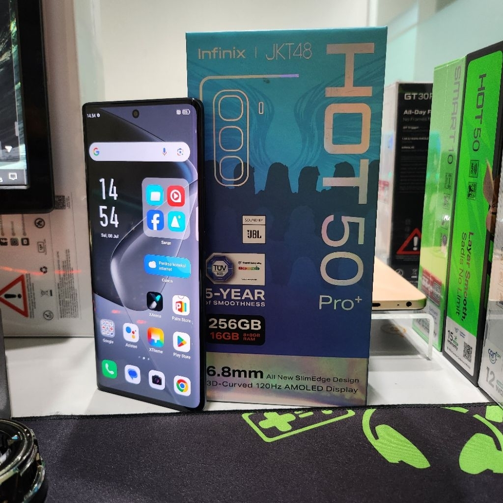 Infinix HOT 50 Pro Plus 8/256 GB Bekas Mulus 99% Garansi Panjang
