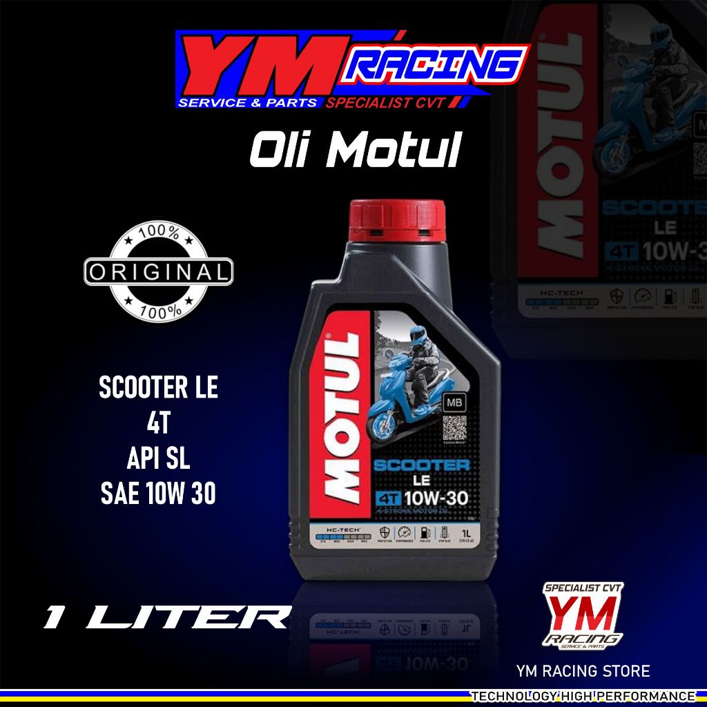 MOTUL SCOOTER LE 1L 10W30 / OLI MOTUL SCOOTER LE 1 L 10W 30 | MOTUL 1L SCOOTER LE 10W 30 - OLI MOTUL