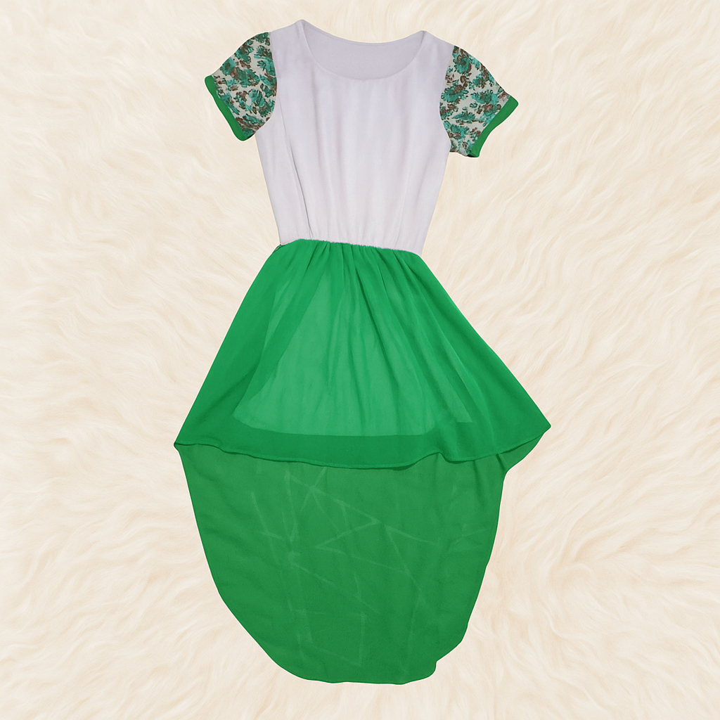 DRESS SIFON / DRESS PENDEK DRESS BELAKANG PANJANG