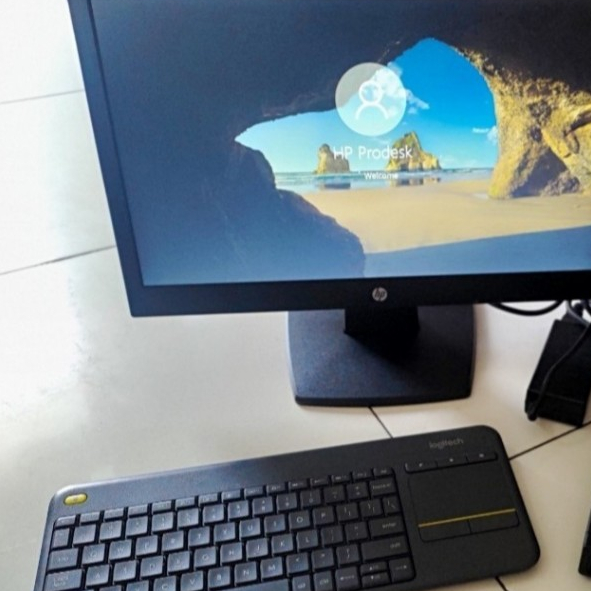 Komputer Full Set  Hp prodesk G2  Ram 8 GB SSD 128 GB Win 10 dan Office Garansi 1 Bulan - Second Ex 