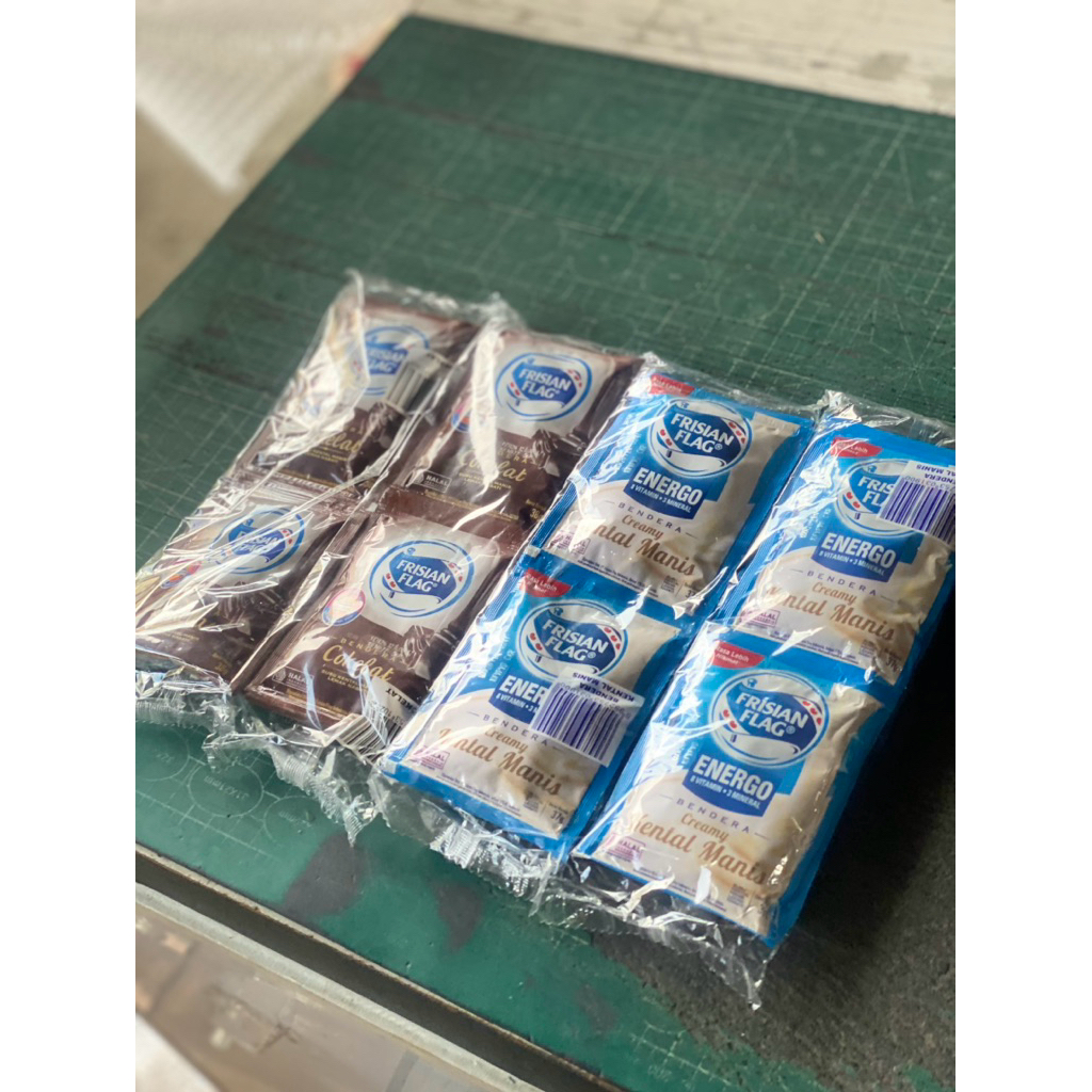 

FRISIAN FLAG KENTAL MANIS KEMASAN SACHET CREAMY /COKLAT