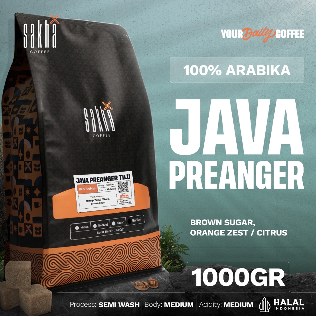 

Biji Kopi Bubuk Arabika Java Preanger Tilu Tiwus Pangalengan Arabica Coffee Bean Espresso Manual 1Kg