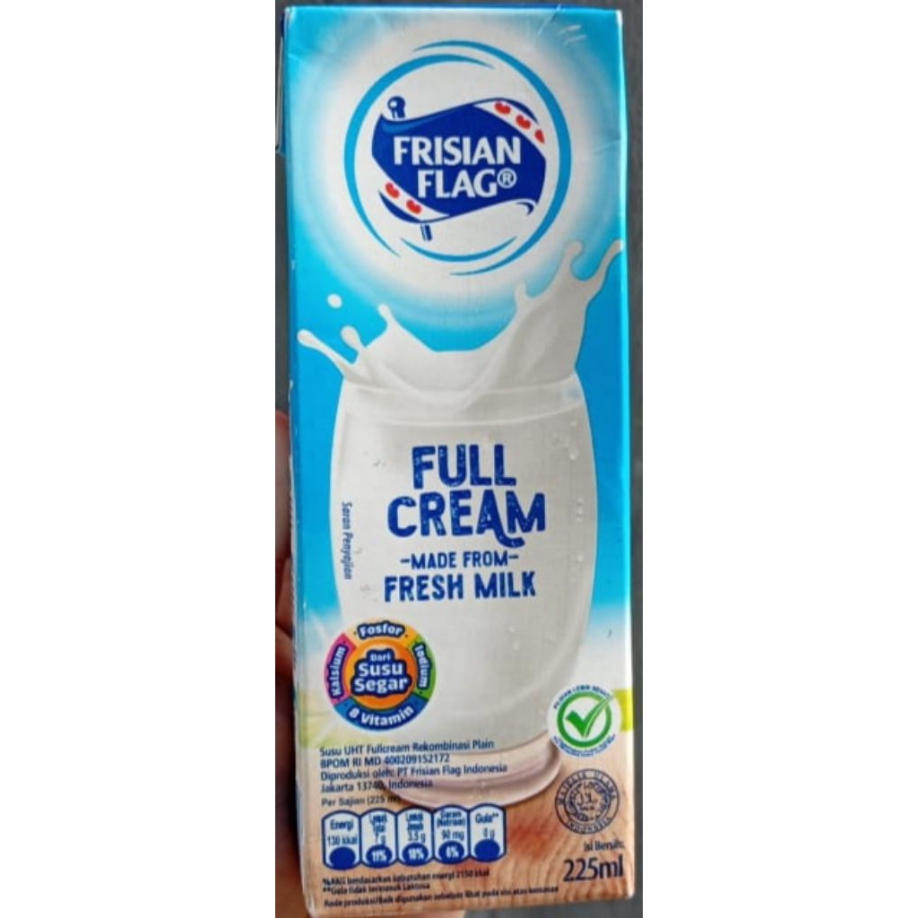 

Frisian Flag Susu Cair UHT Full Cream Kotak 225 ml