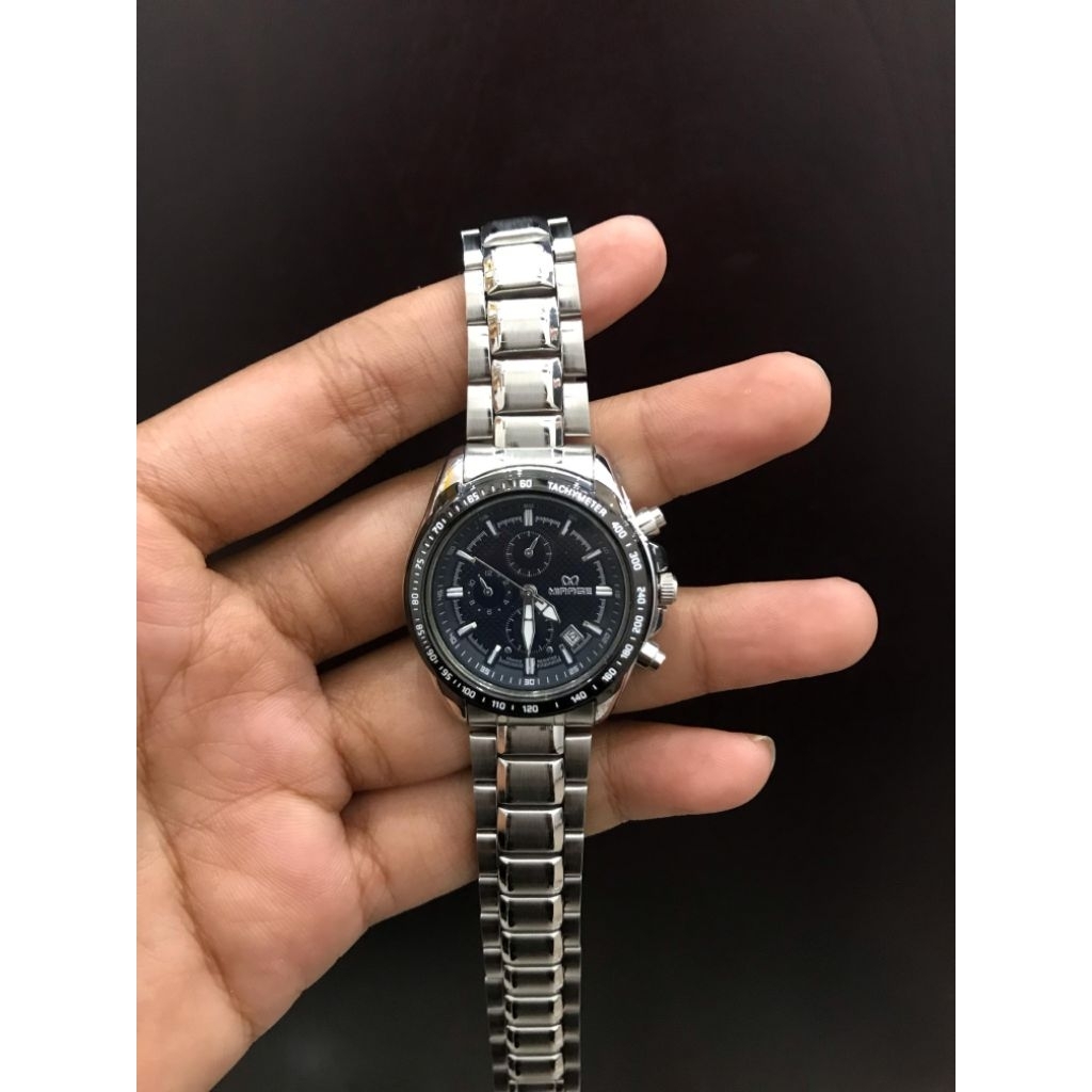JAM TANGAN MIRAGE CEWEK CHRONOGRAPH FANTASI