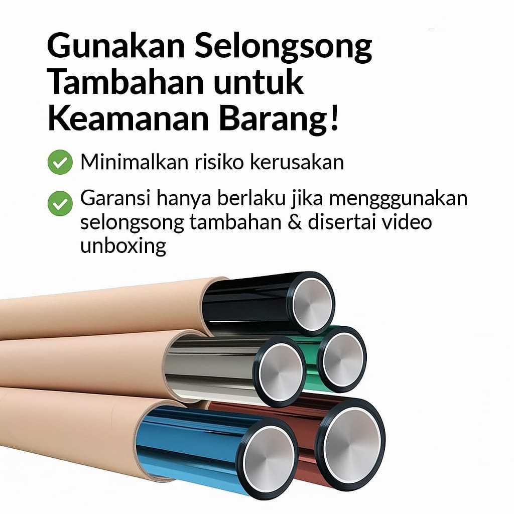 

Selongsong Tabung Tambahan Packing Luar
