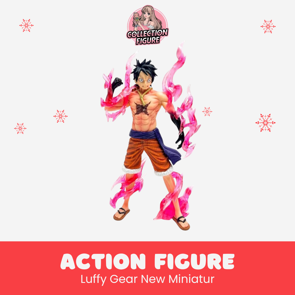 One Piece Action Figure Luffy Gear New Miniatur